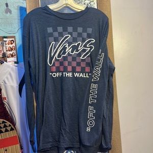 Large Vans Off The Wall Long Sleeve Tshirt